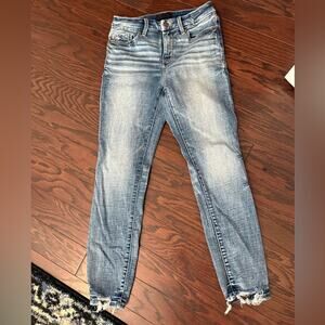 Buckle Black high rise ankle skinny jean Fit 93 25X27 stretch